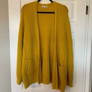 Mustard soft cardigan